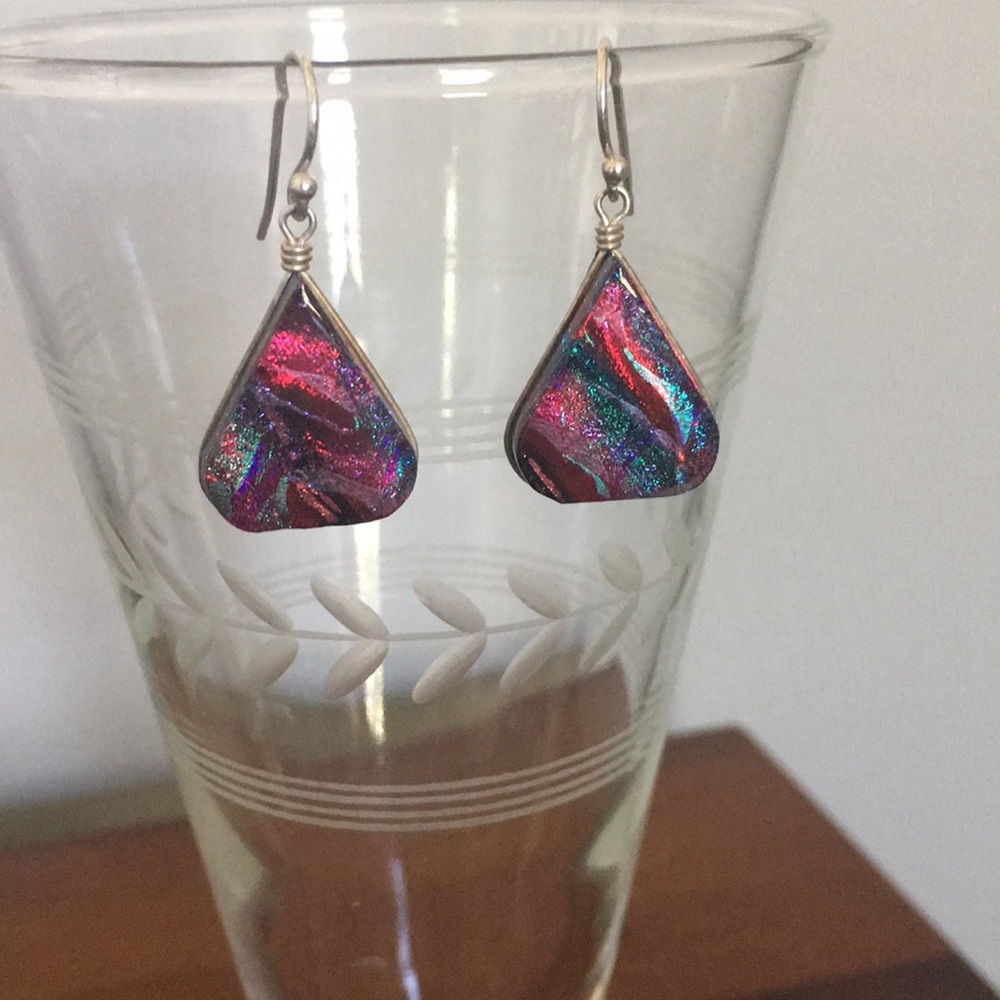 Art Glass Earrings